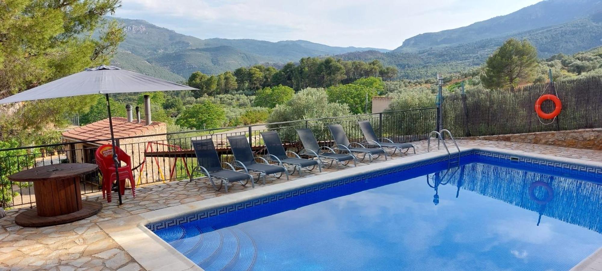 Casas Rurales Cerro Lobo Yeste Eksteriør billede